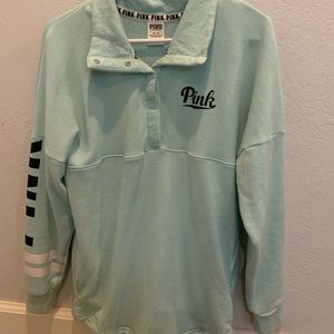 PINK Quarter Button Up